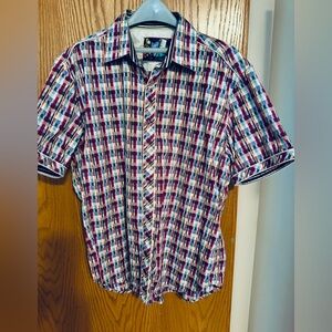 Men's Multicolor Plaid Shirt
